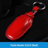Leather Key Protector Cover for Tesla Model 3