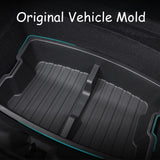 For Tesla Model 3 Y Highland Juniper Car Front Trunk Storage Box TPE Material Organizer Container Front Trunk Accessories Car