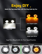 Fog Light Assembly LED DRL for Toyota Corolla AXIO 2015 Car Interior Accessory MAGIC COLORM