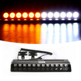 12 LED Strobe Warning Light Universal Auto Windshield LED Ambient Light MAGIC COLORM