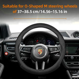 Ultra-Thin Leather Wheel Cover for Porsche Cayenne 911