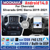 15.6" Vertical Android Head Unit for Silverado Sierra 2019–23 Android Head Unit Aotsr