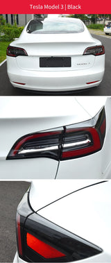 Stainless Steel Rear Light Trim for Tesla Model 3