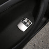 Window Button Cover Stainless Steel Smart 453 Car Interior Accessory GMUNI
