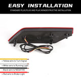 Dynamic LED Bumper Light for Mitsubishi Pajero 2019-2021 Car Interior Accessory MAGIC COLORM