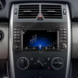 7-Inch Android Head Unit with Wireless CarPlay for Mercedes B200 Android Head Unit Aotsr