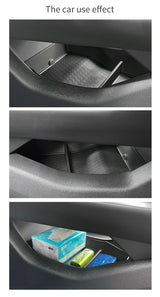 Lincoln Nautilus 2024 2025 Center Console Storage Box Car Central Lower Layer Tray TPE Organizer Accessories Tidying Center C