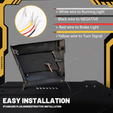 Dynamic LED Rear Bumper Light Turn Signal for Toyota LC250 2024 LED Ambient Light MAGIC COLORM