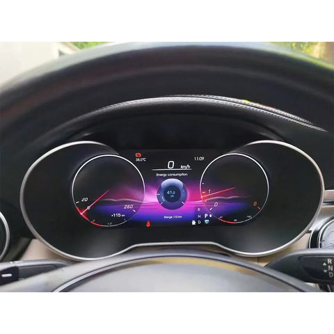 12.3-inch Digital Instrument Cluster for Mercedes-Benz C-Class Car Interior Accessory Aotsr