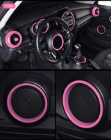 Door Speaker Trim Ring Covers for Mini Cooper F55 F56