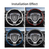 Carbon Fiber Quick Release Steering Cover for Suzuki Car Interior Accessory Hocasen
