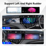 24.6" Dual Screen Android 14 Multimedia System for Toyota Camry Android Head Unit Aotsr