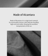 For Audi A4L A4 S4 A5 S5 RS4 RS5 Q5L SQ5 Q5 Q7 Made of Alcantara Car Window Switch Panel Trim Sticker Auto Interior Accessori