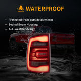LED Tail Lights with Red Sequential Signal for Ram 09-18 Car Interior Accessory Vland