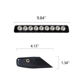 Universal 9 LED Strobe Warning Light Dashboard LED Ambient Light MAGIC COLORM