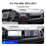 24.6-Inch Dual Screen Android Head Unit for Fiat 500L 2012–2017 Android Head Unit Aotsr