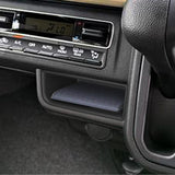 Suzuki Hustler 2021-2025 Center Console Storage Box Car Central Cover Tray TPE Organizer Accessories Tidying Black Car Interi