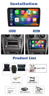 2K QLED Android 15 Head Unit for Audi A3 S3 RS3 2003–2013 Android Head Unit RSNAVI