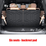 For DENZA B8 Leopard 8 2025 2026 Car TPE Rear Trunk Mat Liner Cargo Waterproof Boot Mat Floor Tray Storage Pad Accessories Ca