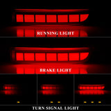 Rear Bumper Reflector LED Lights for Toyota RAV4 06-12 Car Interior Accessory MAGIC COLORM
