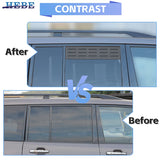 Window Louver Ventilation Plate for Mitsubishi Pajero Car Interior Accessory HEBE
