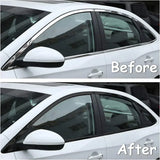 Car Film High Gloss Vinyl Wrap Kit For Black Out Chrome Delete For Window Trim Auto Film Anti Scratch Tape Waterproof Sticker