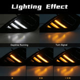 Toyota Highlander 2021-2022 Dual Color DRL Fog Light LED Ambient Light MAGIC COLORM