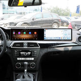 24.6" Dual Screen Android Head Unit for Mercedes Benz C 2011–2014