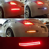 Smoked Lens LED Tail Light Assembly for Nissan 350Z Car Interior Accessory iJDM