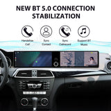 24.6" Dual Screen Android Head Unit for Mercedes Benz C 2011–2014 Android Head Unit Aotsr
