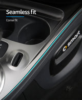 Gear Shift Panel Trim Stainless Steel for Smart 453