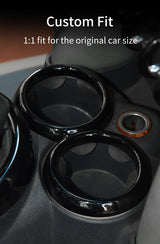 Cup Holder Decor Ring Trim for Mini Cooper R50 Car Interior Accessory OEM
