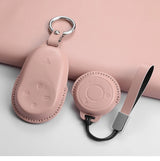Car Remote Key Case Cover For NETA S L X Nezh V NETA AYA For NETA GT Car Key Bag Cover PU Protector Keychain Holder Accessories