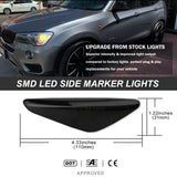 Sequential Side Markers for BMW X5 X6 X3 Car Interior Accessory iJDM