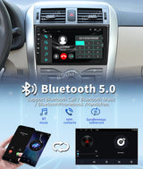 9-Inch 2K QLED Android Head Unit for Toyota Corolla 2007–2013