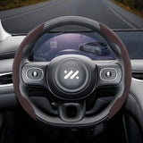 Suede Buckle Steering Wheel Cover for IM LS6/L7 Models