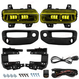 Yellow Fog Lights DRL for Dodge Ram 1500 Car Interior Accessory MAGIC COLORM