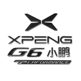 For Xpeng G6 2025 Blackened Car Logo Exterior Black Warrior Badge Accessories Car Interior Accessory OEM