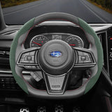 Subaru Anti-Slip Suede Steering Wheel Cover Set