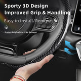 VinFast Carbon Fiber Wheel Cover Car Interior Accessory Hocasen