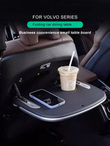 Folding Rear Seat Back Table for Volvo XC90 XC60 Car Interior Accessory LINGLUYANG