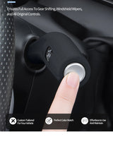 Silicone Steering Column Lever Protector Cover ( Wiper & Turn Signal Stalk) For Mercedes-Benz 2023-2026 Original Color Matching
