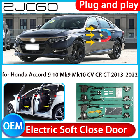 Automatic Electric Soft Close Door Kit for Honda Accord 2013-2022 Car Interior Accessory ZJCGO