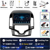 2K QLED Android 15 Multimedia Player for Hyundai i30 2007-2013