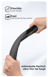 Breathable Faux Leather Steering Wheel Cover for Subaru