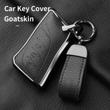 Aluminum Alloy Goatskin Car Key Case Cover For Lexus Car Interior Accessory OEM