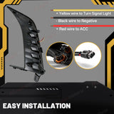 LED DRL Turn Signal for Toyota Camry SE 2024 LED Ambient Light MAGIC COLORM