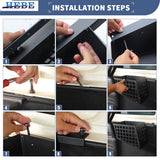 Trunk Storage Organizer for Jeep JL 2023 Car Interior Accessory HEBE