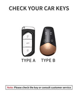 Car Remote Key Case Cover For Voyah Free Dream Phev i-Land 2024 Sheep Suede Key Case Shell Fob Protective Keychains Accessori