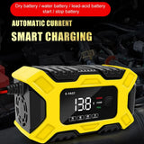 12V Car Battery Charger with Pulse Repair for Motorcycle 2018-2023 Car Interior Accessory EAFC